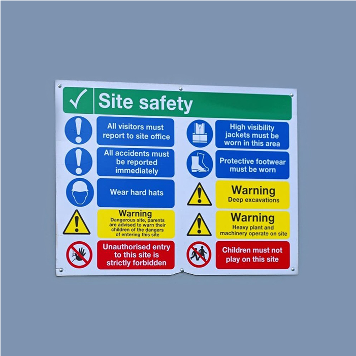 Safety Sign – Color Print