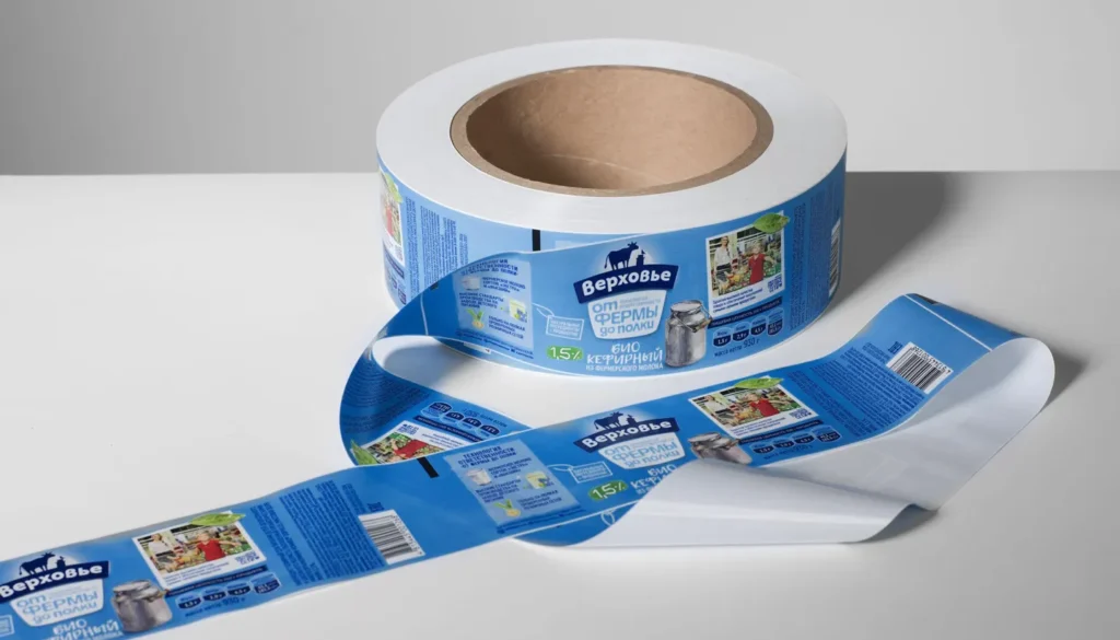 Custom label sticker printing
