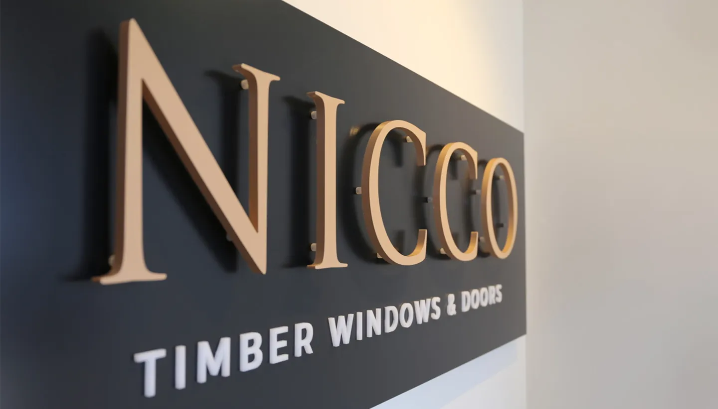 reception signage