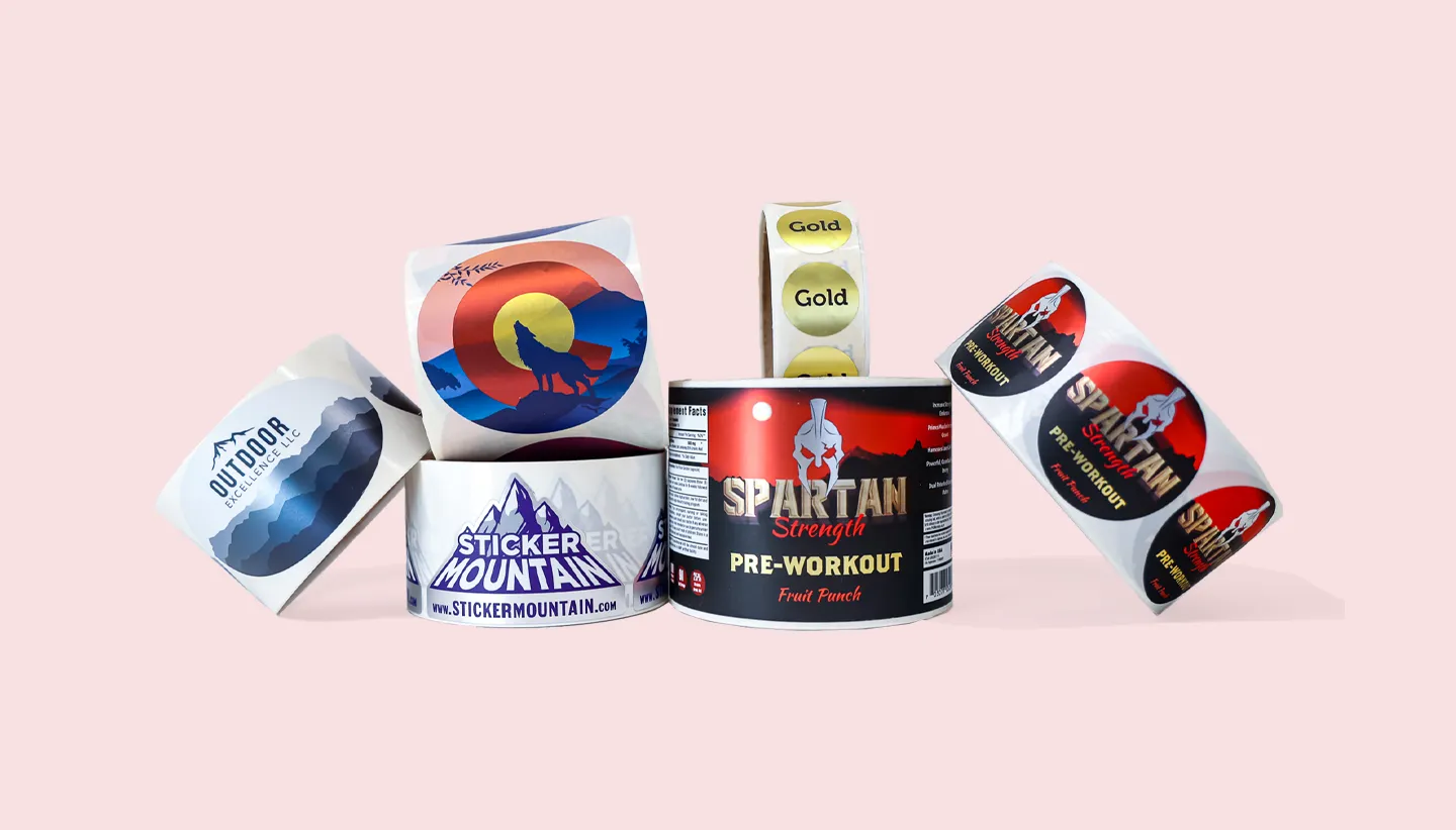 Custom label sticker printing