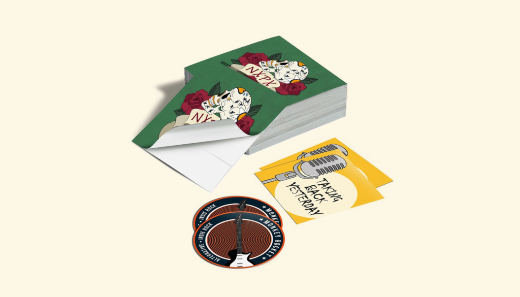 Custom vinyl sticker printing