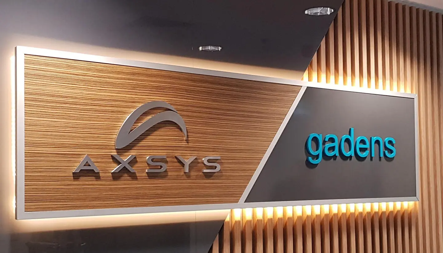 3D Reception signage