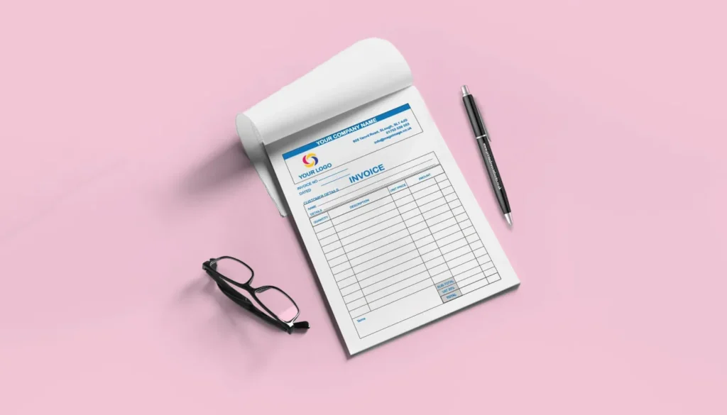 Invoice Book printing