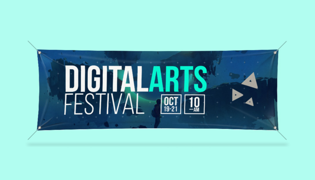 custom printed banners Dubai