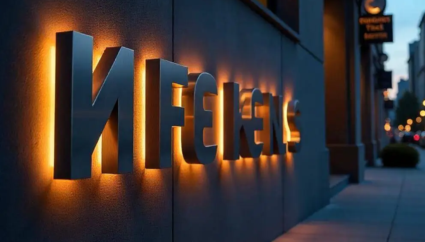 Custom 3D signage Dubai