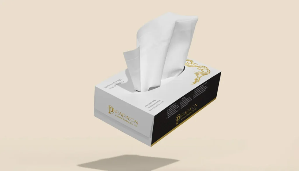 Custom tissue boxes UAE