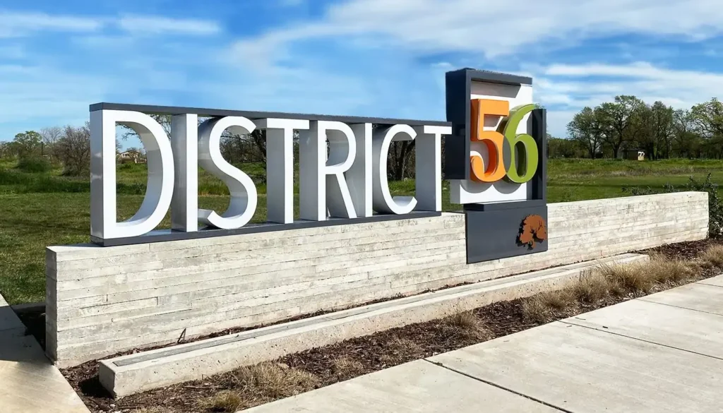 3D sign board